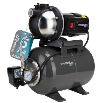 Hidrofor 24l, 1300w, 5.3bar, pompa inox, 5 ani garantie, Evosanitary Plus 682544