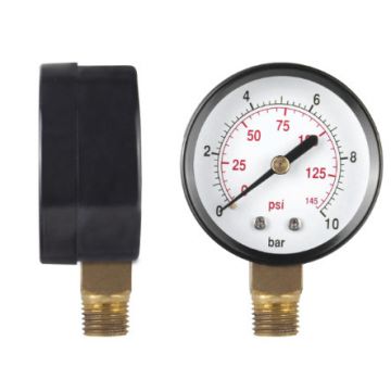 Manometru Pentru Apa Radial 0-10 bar, 1/4 inch Evotools 675454