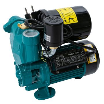 Mini hidrofor Micul Fermier 0.125 kW, debit maxim 2000l h, inaltime maxima de pompare 22m, corp pompa fonta, capacitate vas expansiune 2 litri