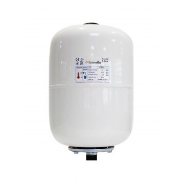 Vas expansiune sanitar Fornello 18 litri, vertical culoare alb, presiune maxima 10 bar, membrana EPDM